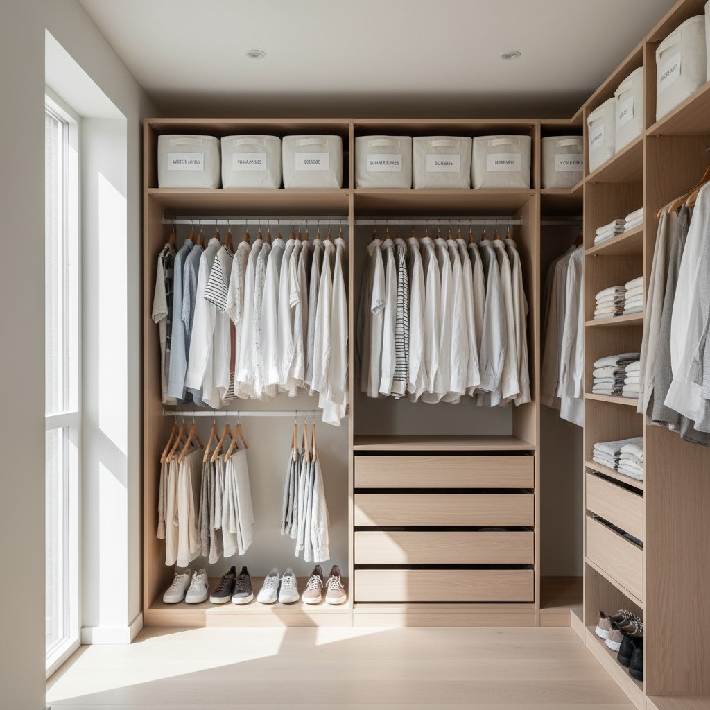 Seasonal storage organization